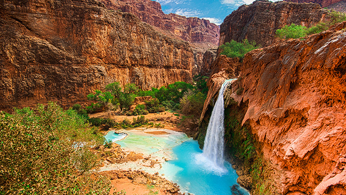 Waterfall in Arizona