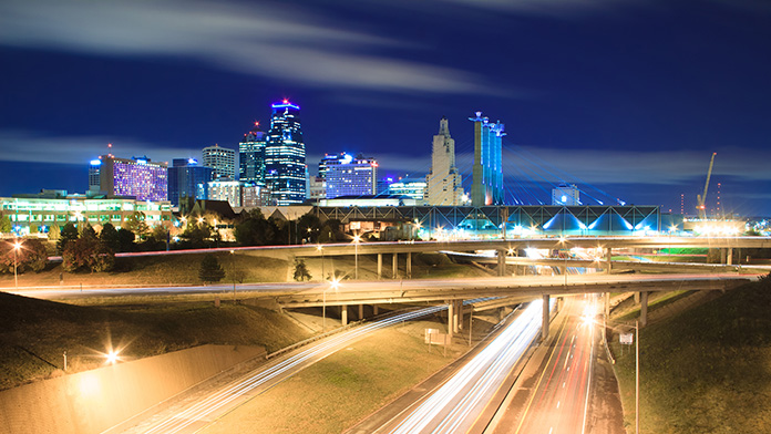 Kansas city skyline