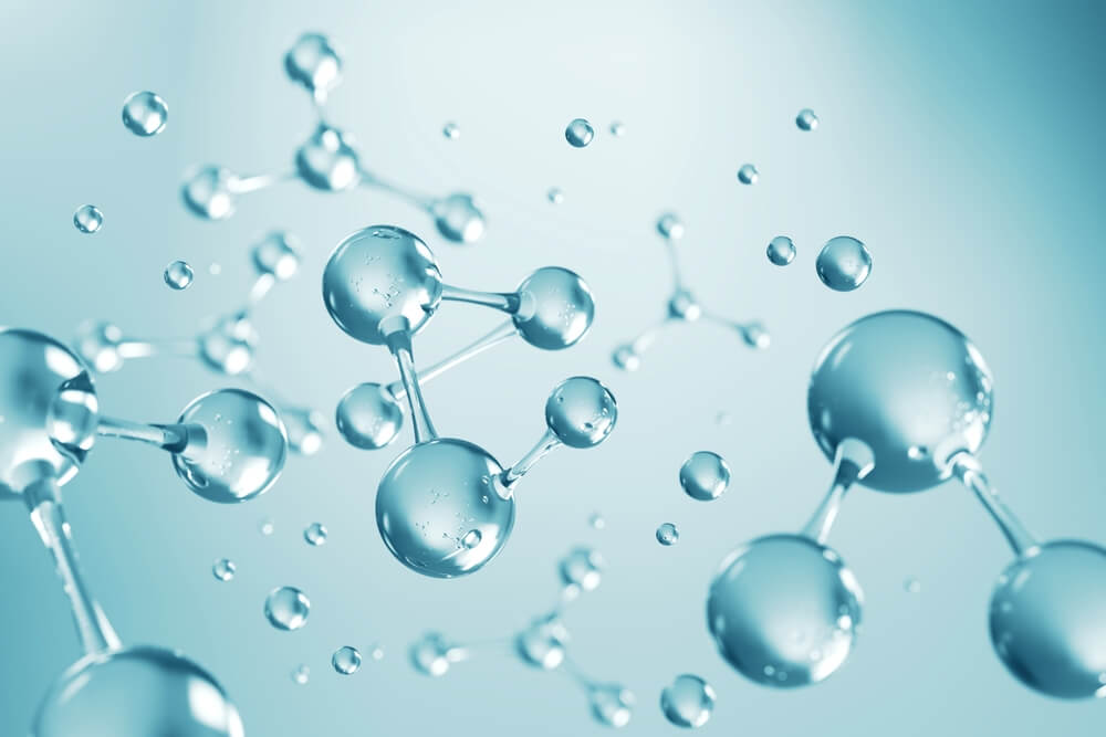 An artistic representation of atoms and molecules. Learn more about synthetic marijuana uses, effects, and addiction, here.